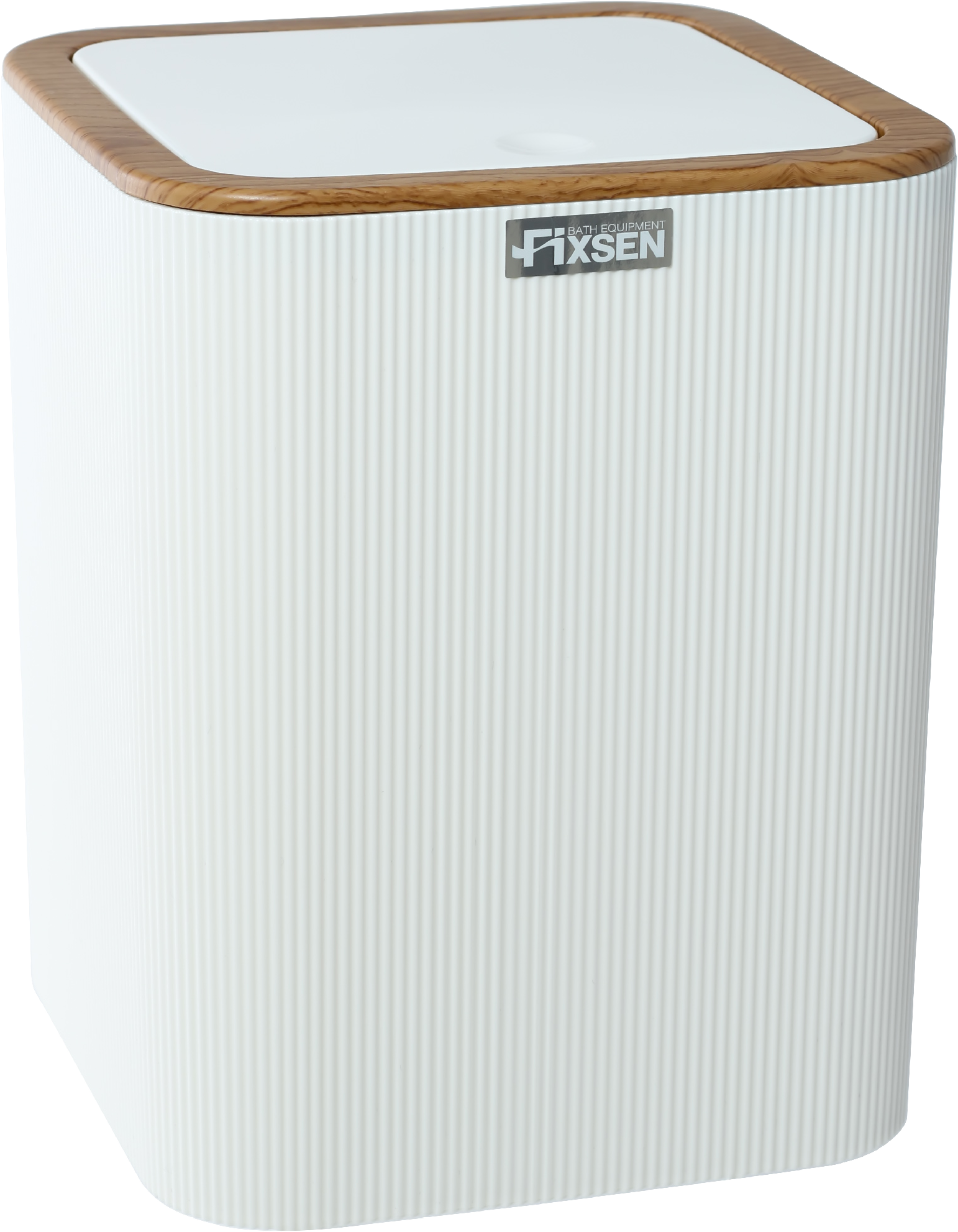 Мусорное ведро Fixsen White Wood FX-402-6 белое