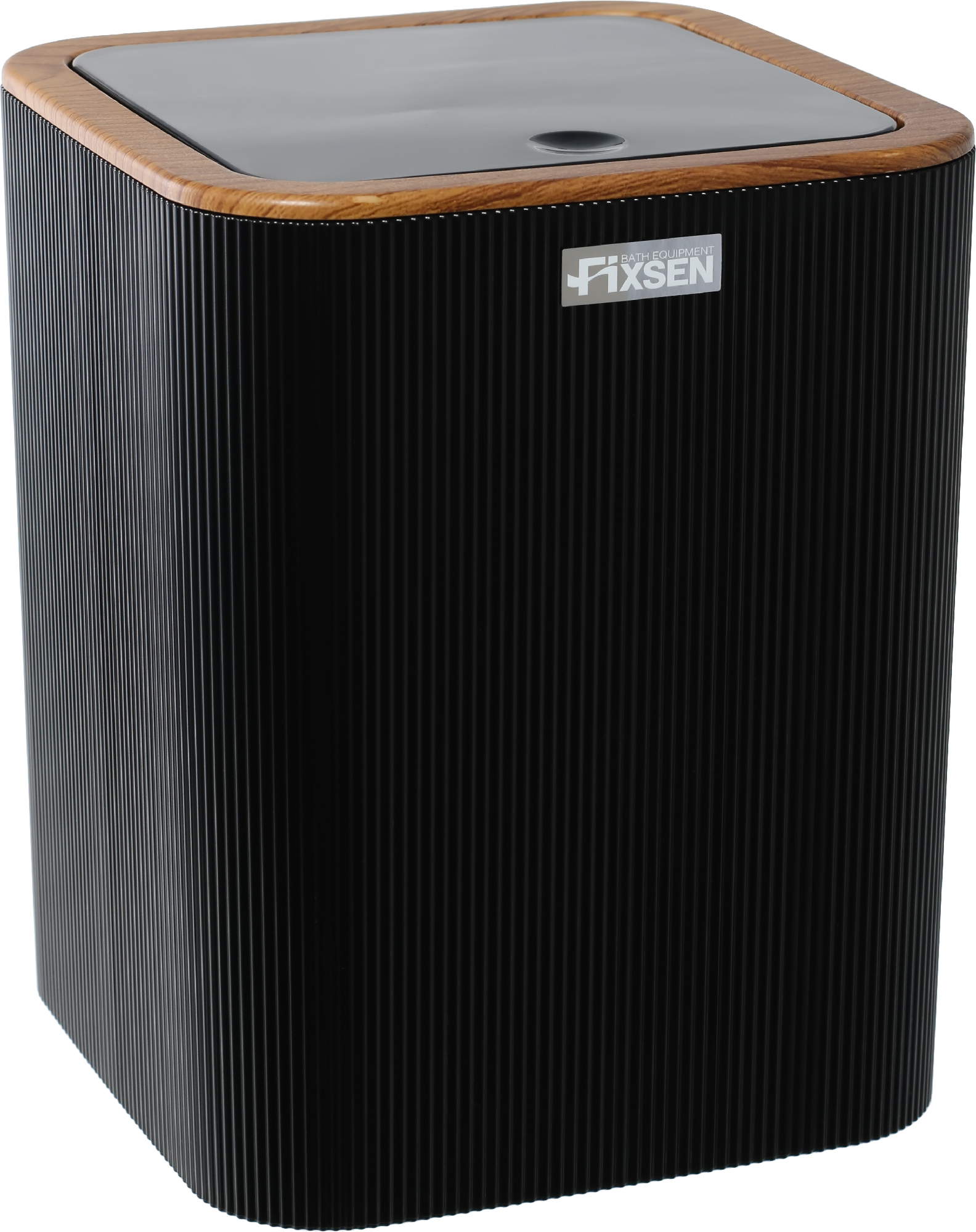 Мусорное ведро Fixsen Black Wood FX-401-6 черное