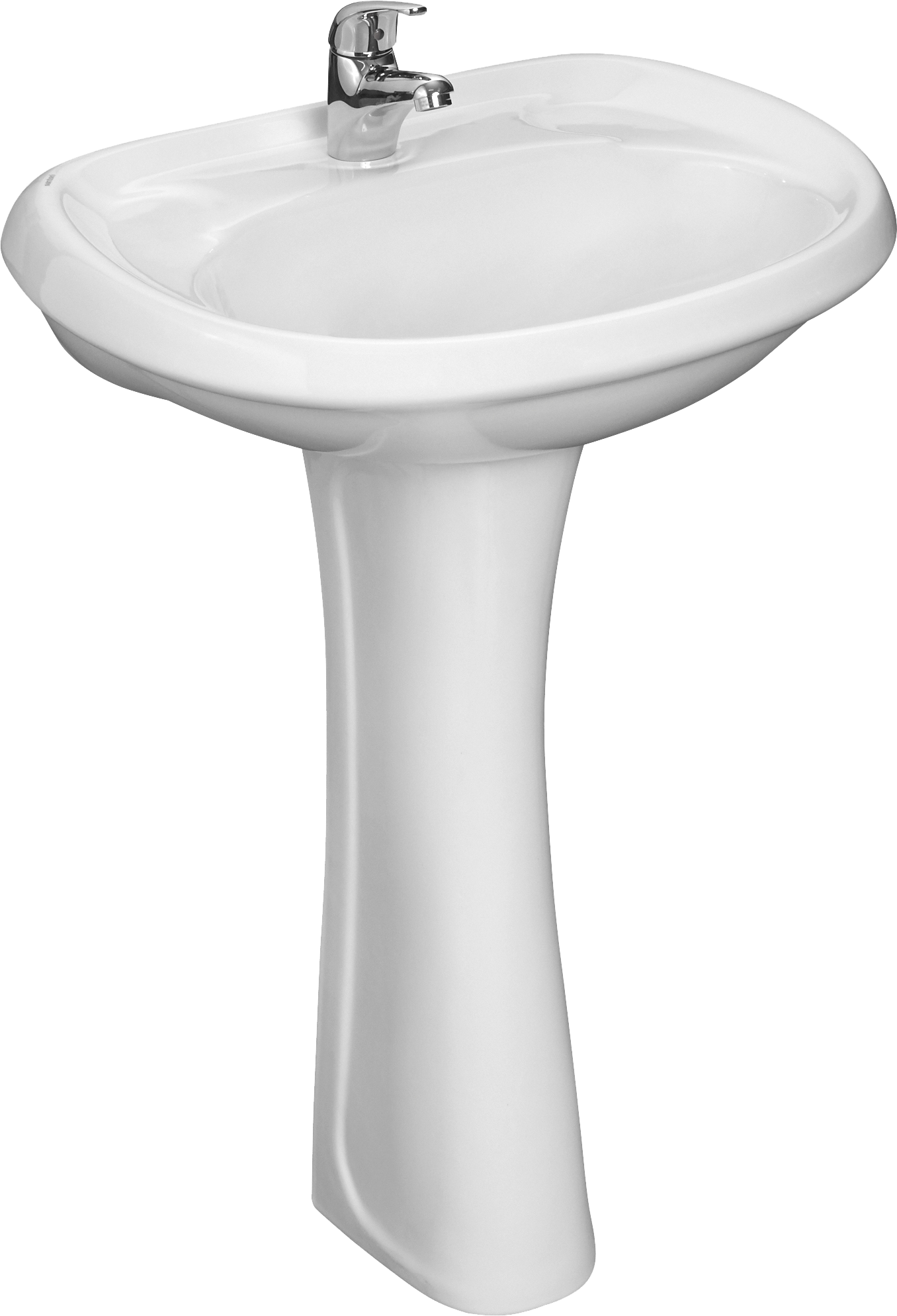 Раковина Santeri Воротынский 57 белая, с пьедесталом