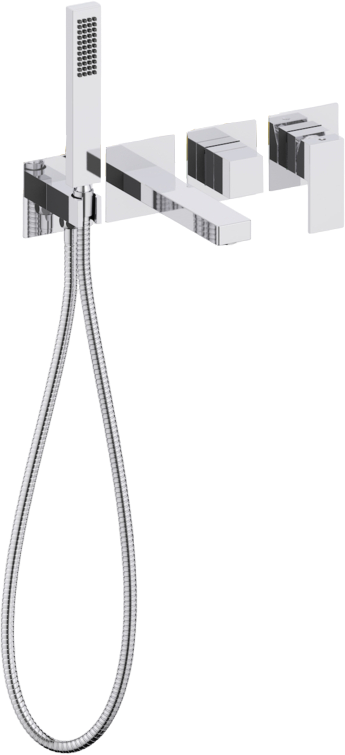 Встраиваемый смеситель для душа и ванны Timo Selene 2014/00YSM С ВНУТРЕННЕЙ ЧАСТЬЮ, хром