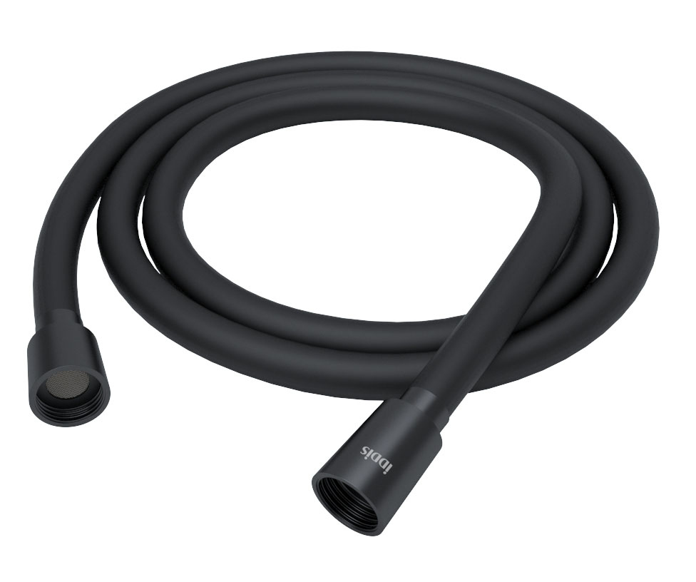 Душевой шланг IDDIS Optima Home OPH15BLi19 150 см, черный матовый