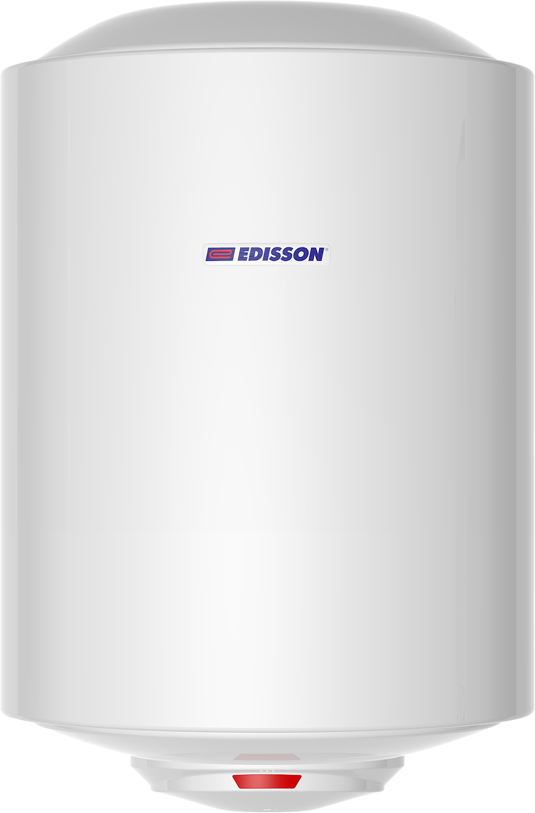 Накопительный водонагреватель Edisson Glasslined ES 30 V электрический, 30 л, настенный, вертикальный, белый