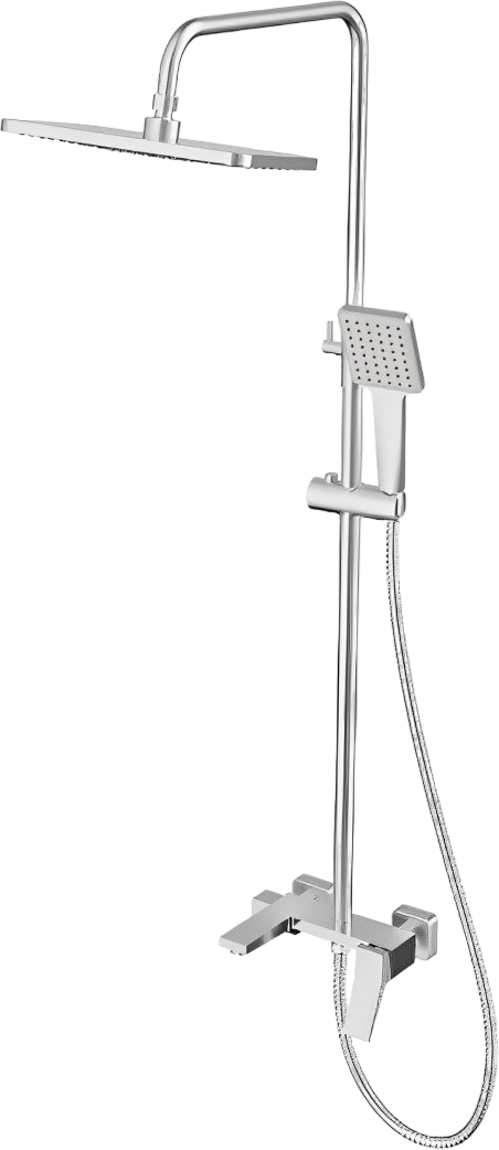 Душевая стойка Haiba HB24818 хром