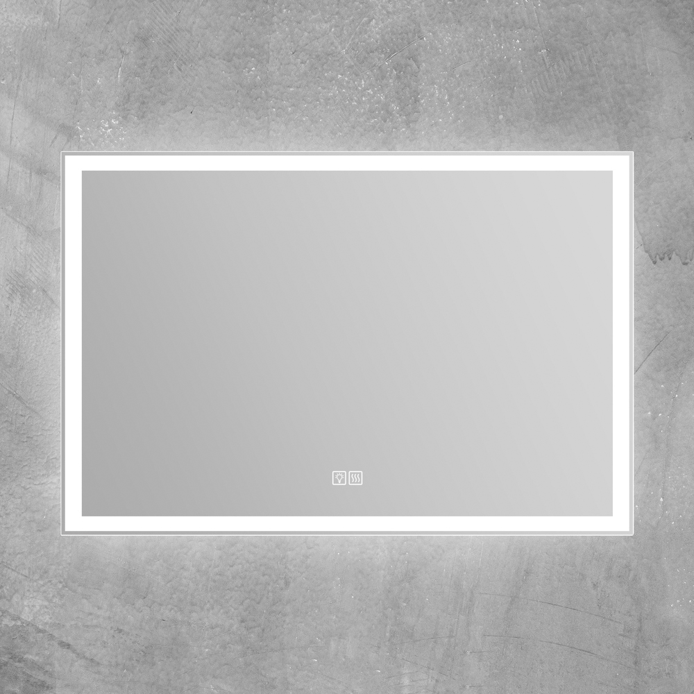 Зеркало BelBagno SPC-GRT-900-600-LED-TCH-WARM с подсветкой и подогревом