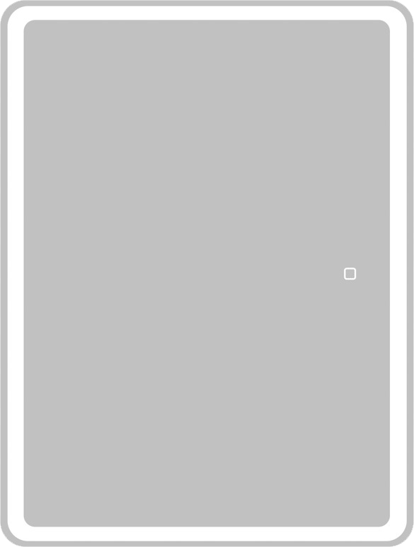 Зеркало-шкаф BelBagno Marino SPC-MAR-600/800-1A-LED-TCH с подсветкой