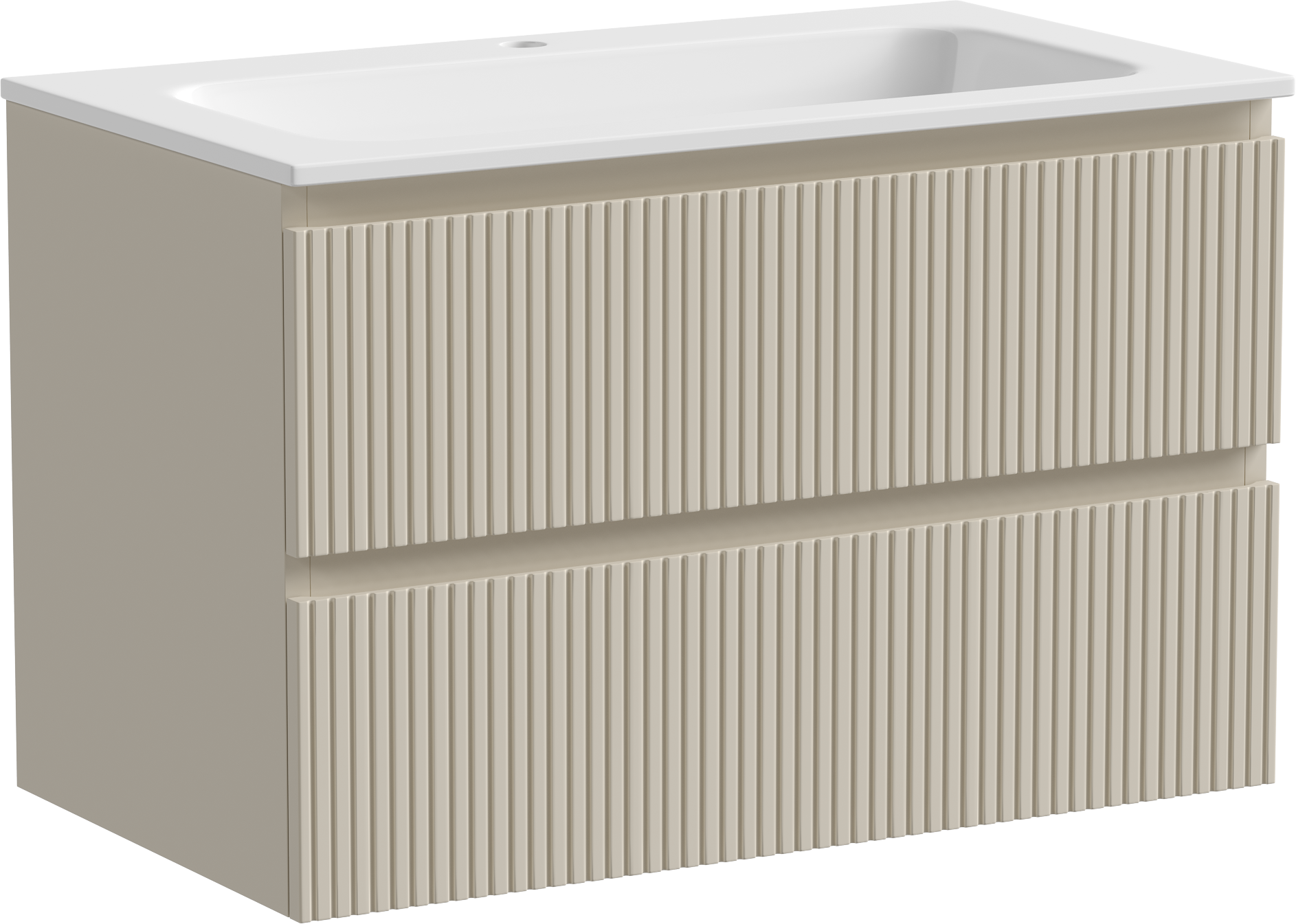 Тумба под раковину без столешницы Sancos Snob T 80, beige soft