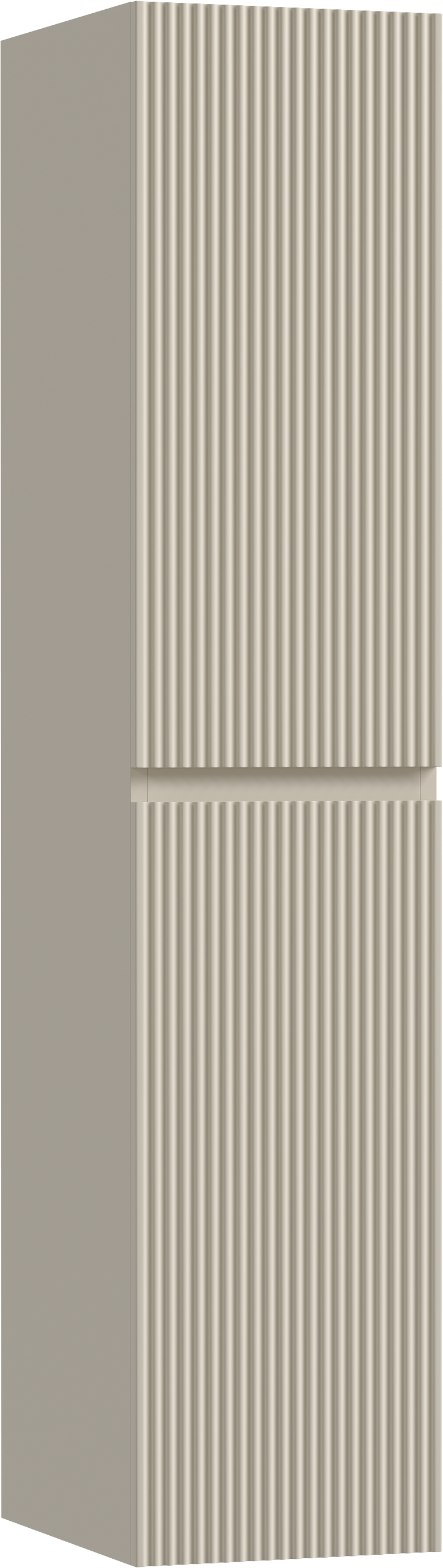 Шкаф-пенал для ванной Sancos Snob R 35 см универсальный, beige soft