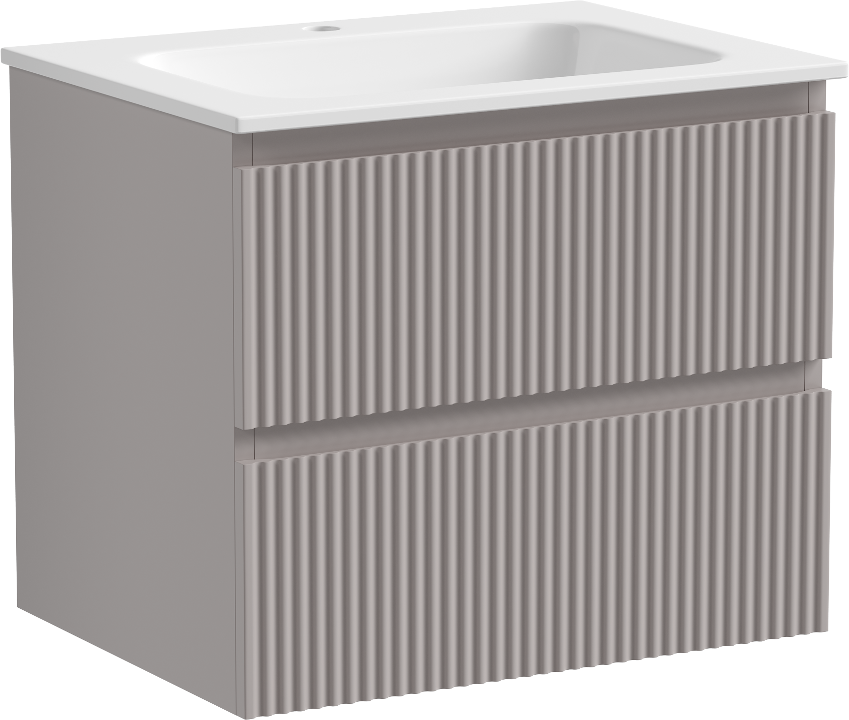 Тумба с раковиной Sancos Snob R 60 см, doha soft