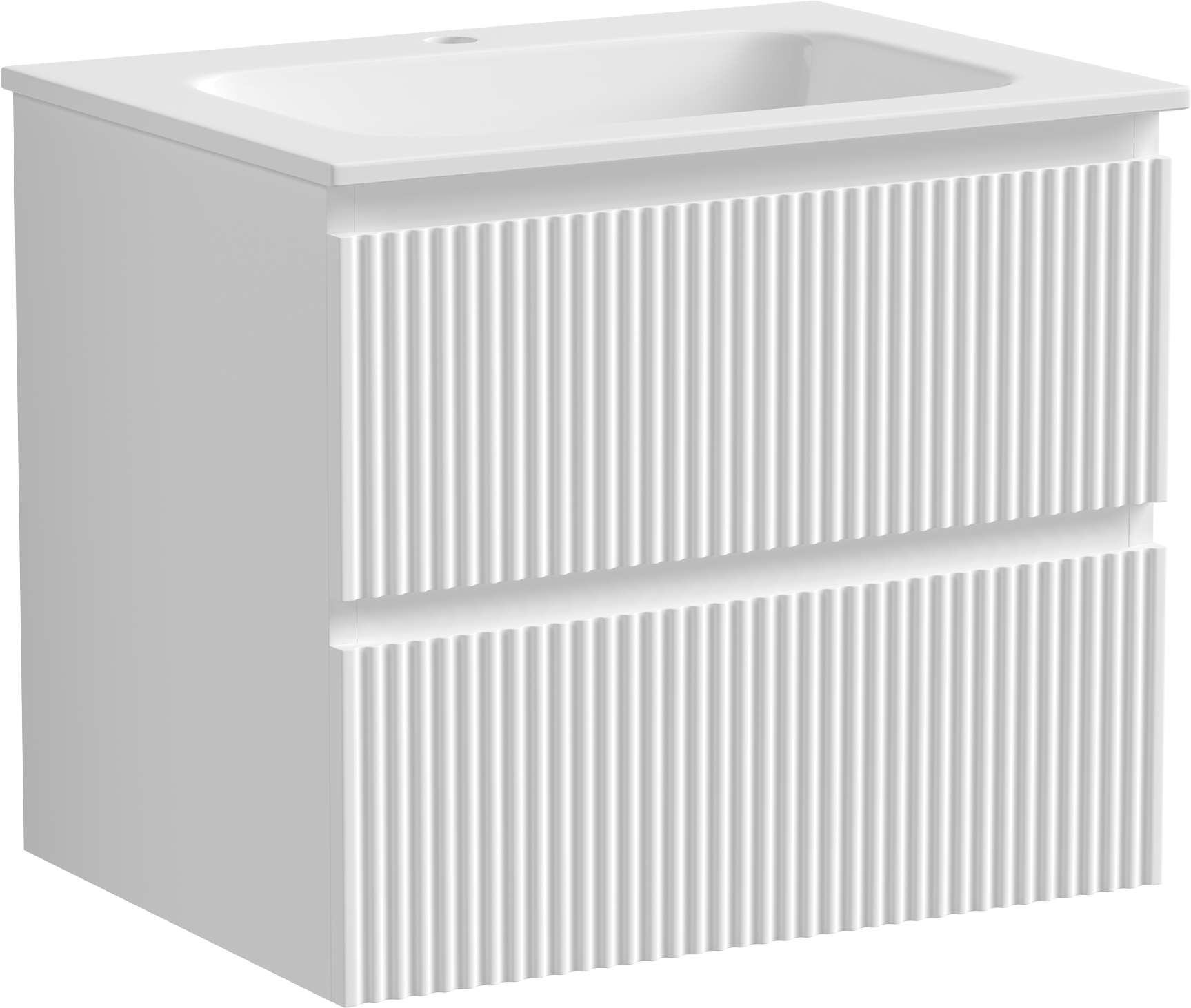 Тумба с раковиной Sancos Snob R 60 см, bianco