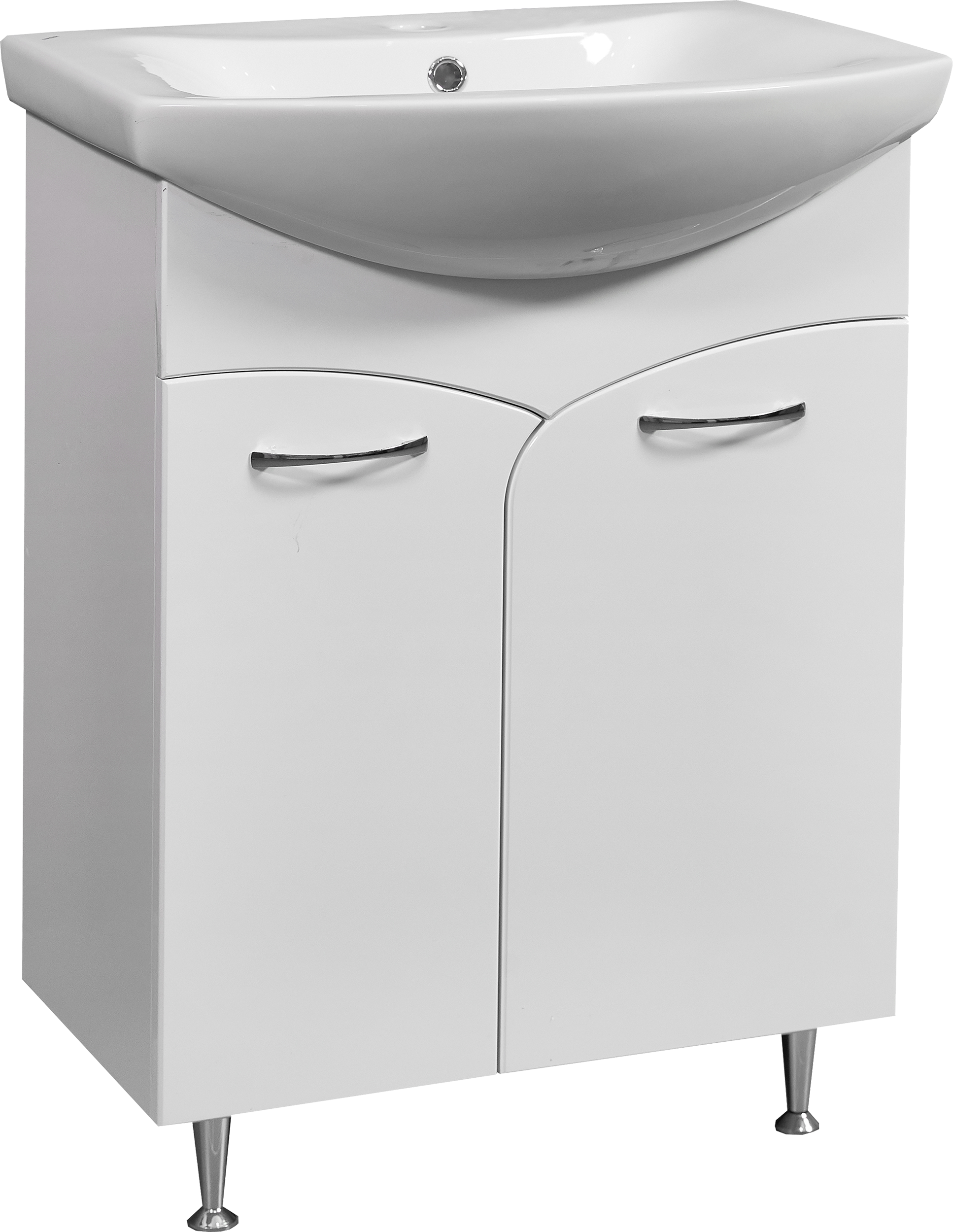 Тумба под раковину без столешницы Stella Polar Волна 60