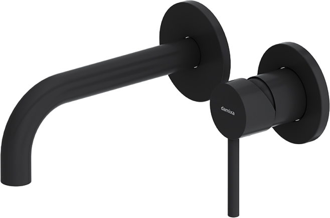 Смеситель для раковины Damixa Scandinavian Pure 360260300 С ВНУТРЕННЕЙ ЧАСТЬЮ черный