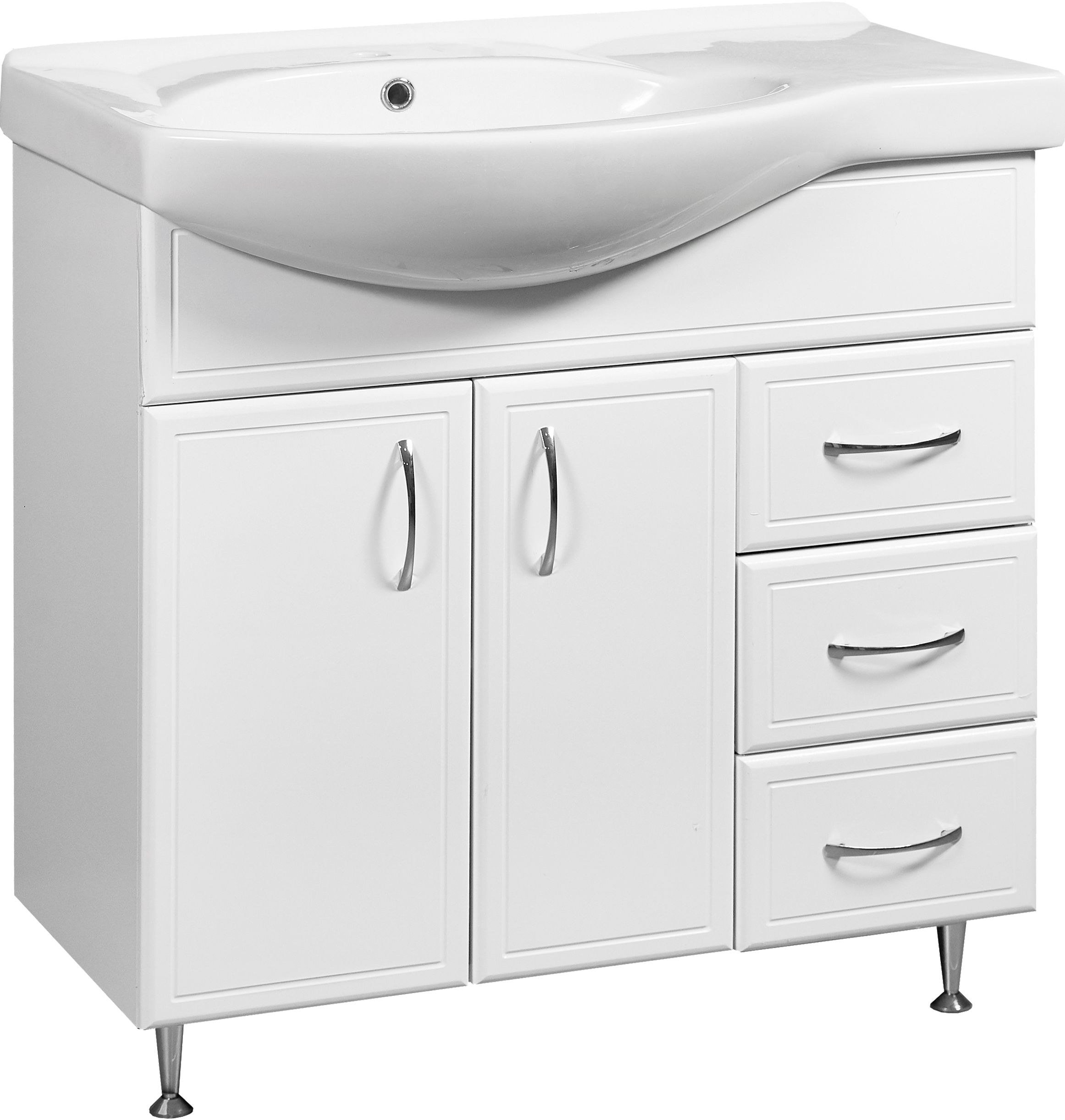 Тумба под раковину без столешницы Stella Polar Концепт 80 R