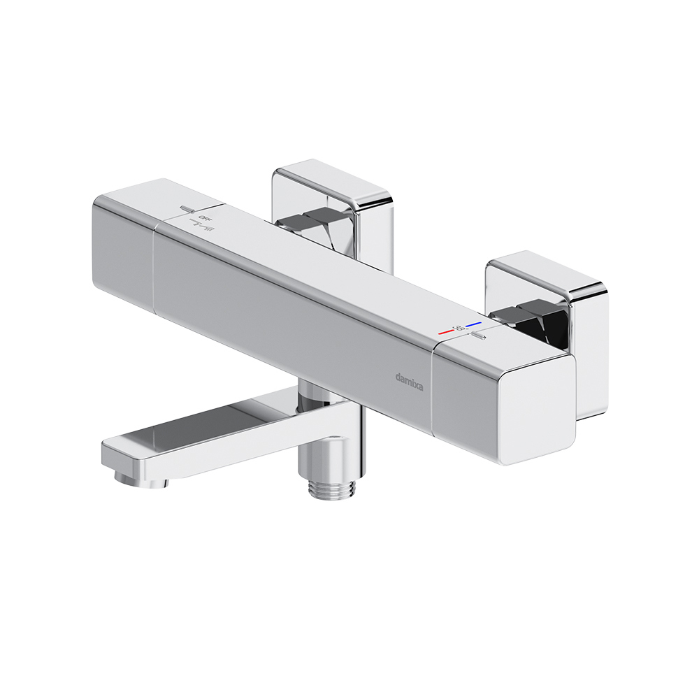 Термостатический смеситель Damixa Gala 533000000 для ванны с душем, хром