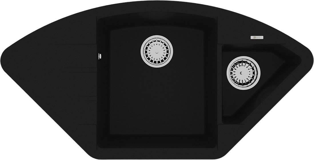 Мойка кухонная Lemark Irkana 980 9910043 антрацит