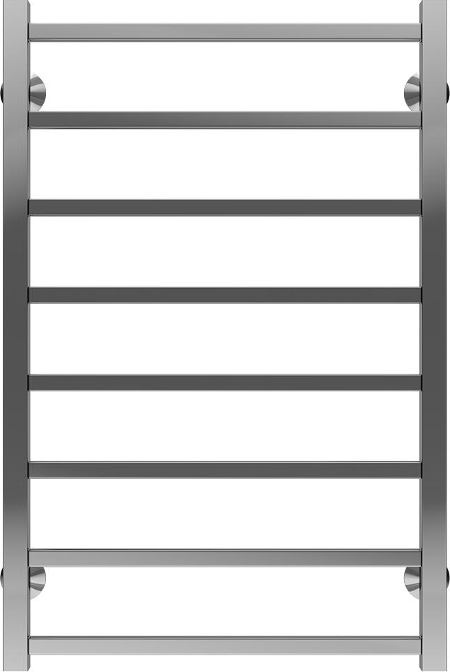 Полотенцесушитель водяной Terminus Ватикан П8 500х800 80x55 см, глянцевый хром, лесенка
