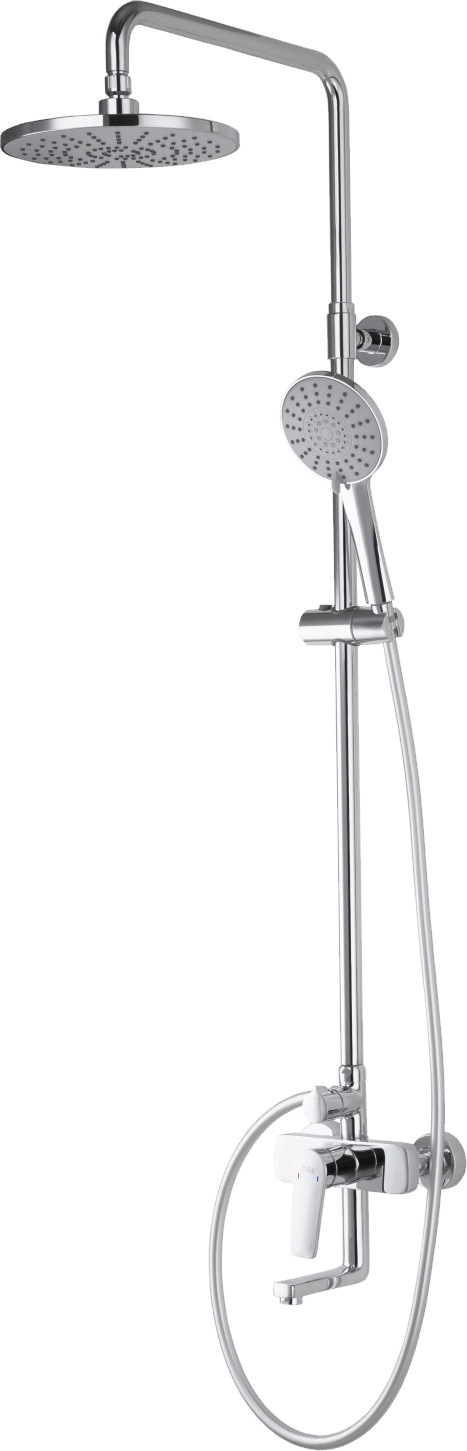 Душевая стойка D&K Bayern.Fürth DA1523701B18 хром