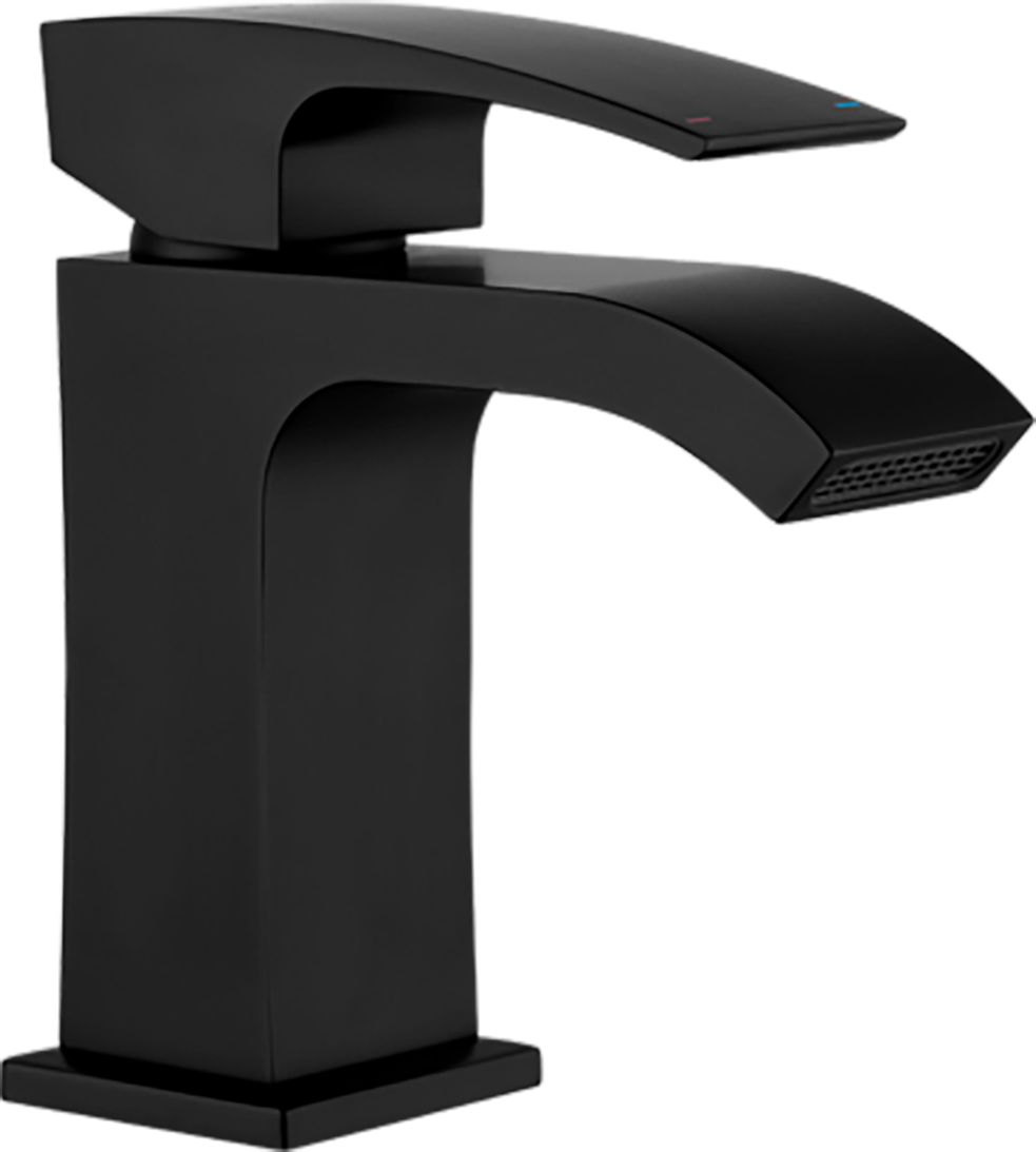 Смеситель для раковины Gappo G07-6 G1007-6 черный