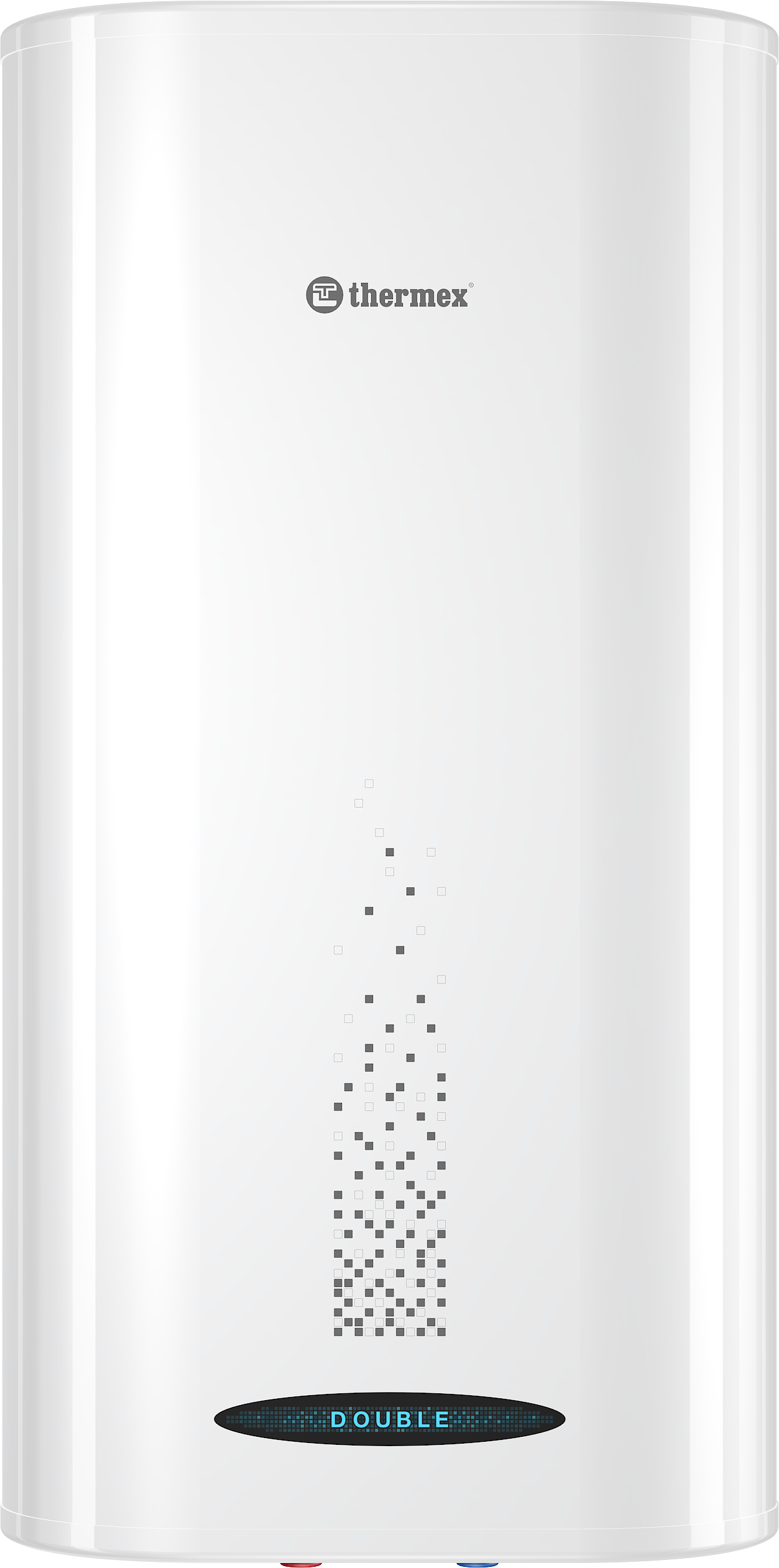 Накопительный водонагреватель Thermex Double 50 электрический, 50 л, настенный, универсальная ориентация, белый