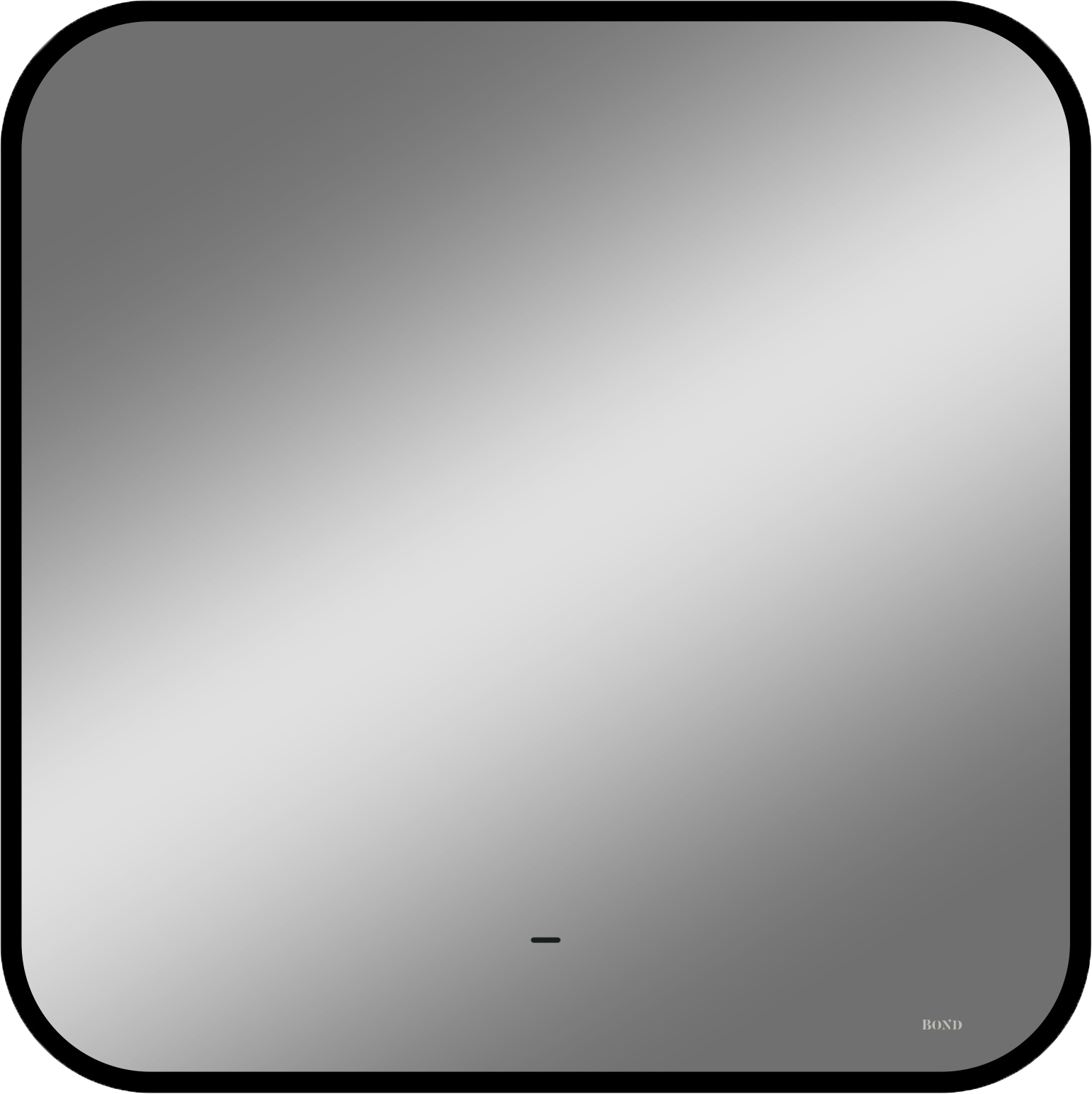 Зеркало BOND Loft 80х80 с подсветкой