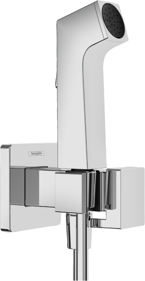 Гигиенический душ Hansgrohe Bidette E 1jet 29233000 со смесителем, хром