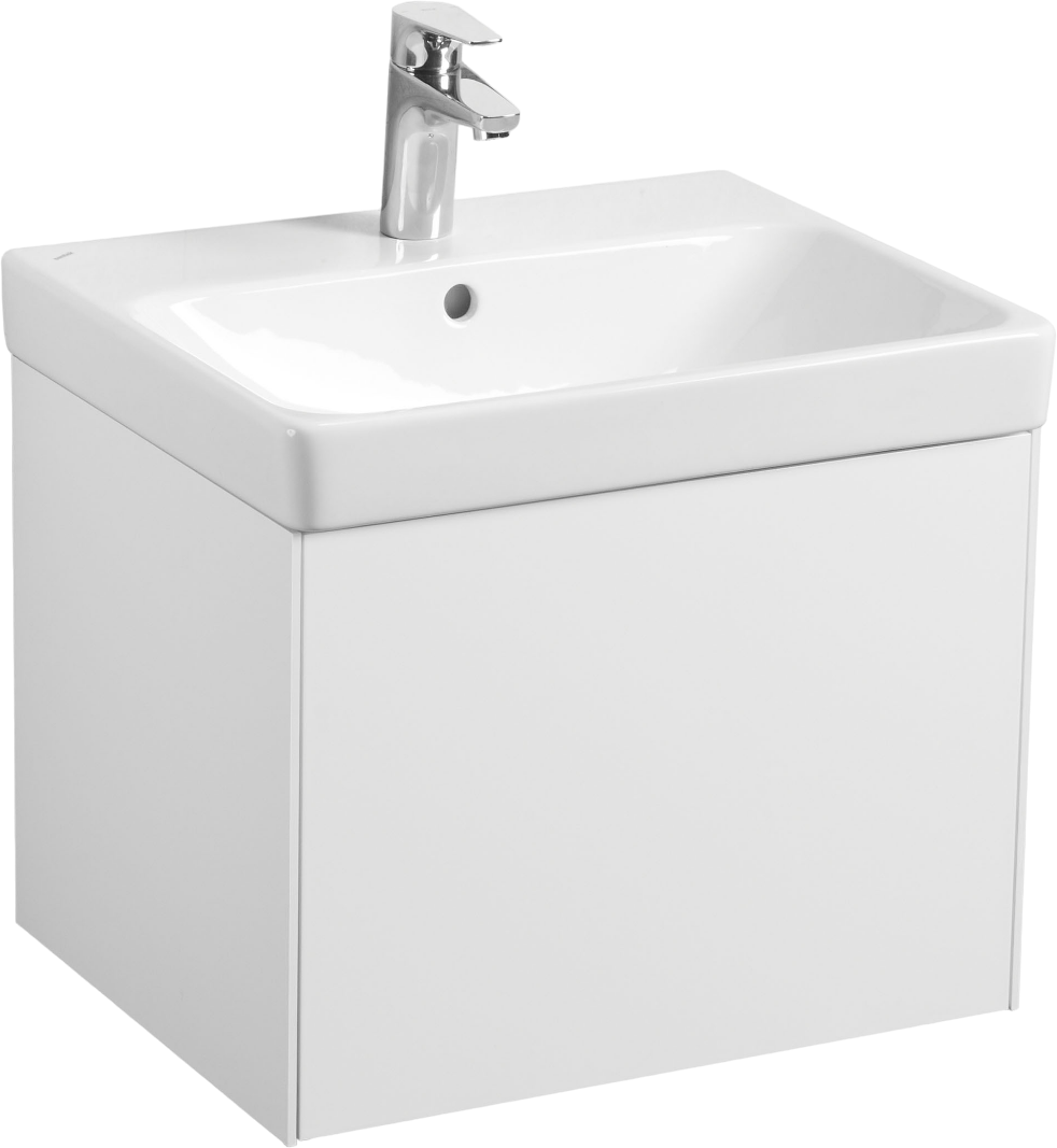 Тумба под раковину без столешницы AQUATON Асти 55 белая