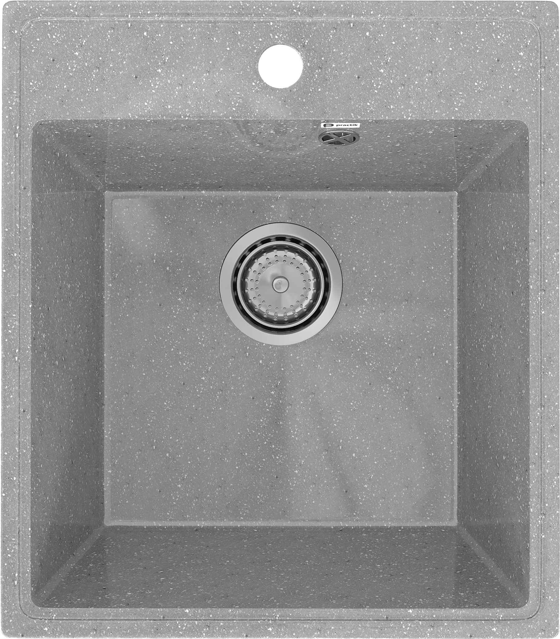 Мойка кухонная Practik PR-M 425-003 светло-серая