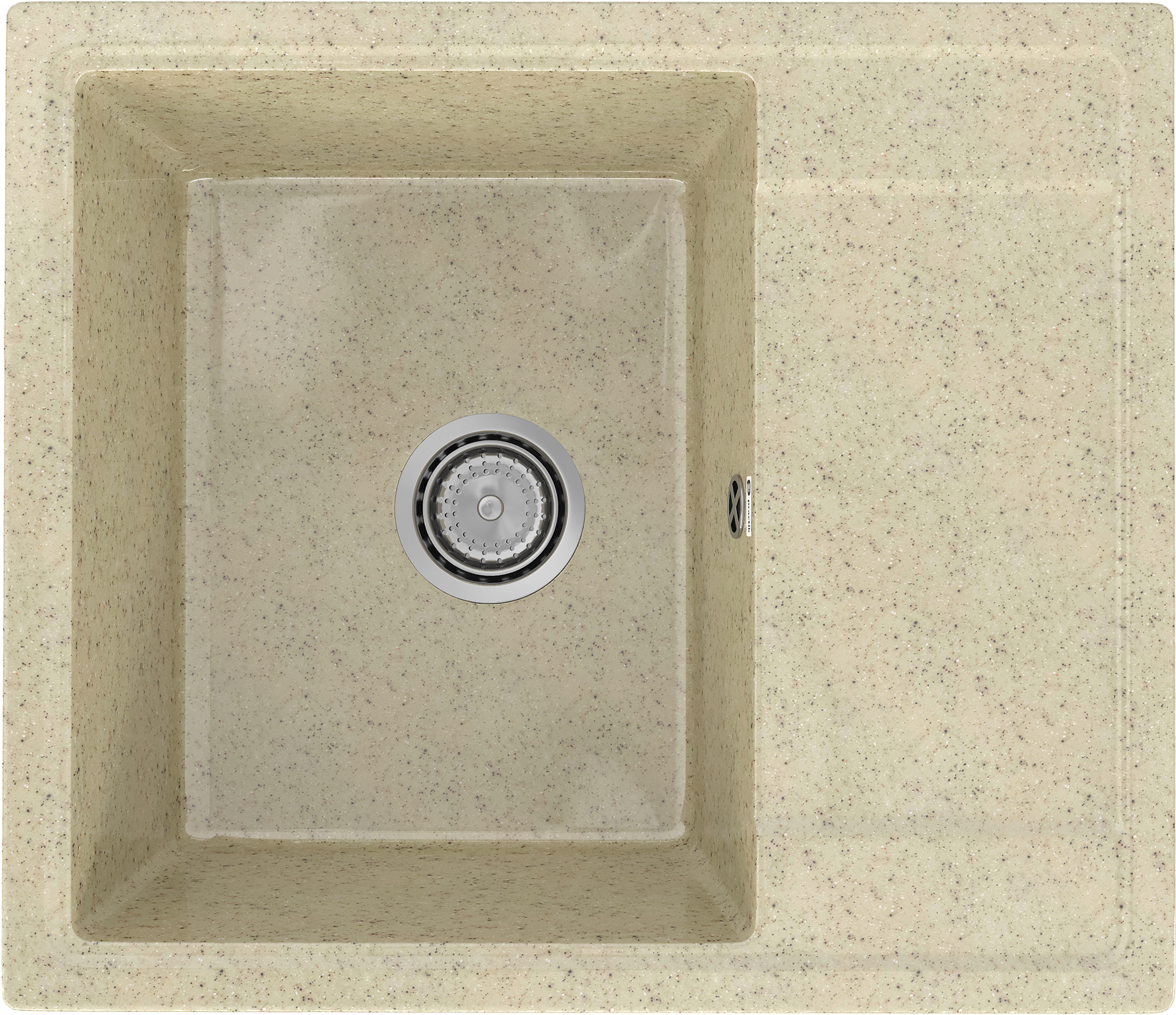 Мойка кухонная Practik PR-M 575-002 слоновая кость