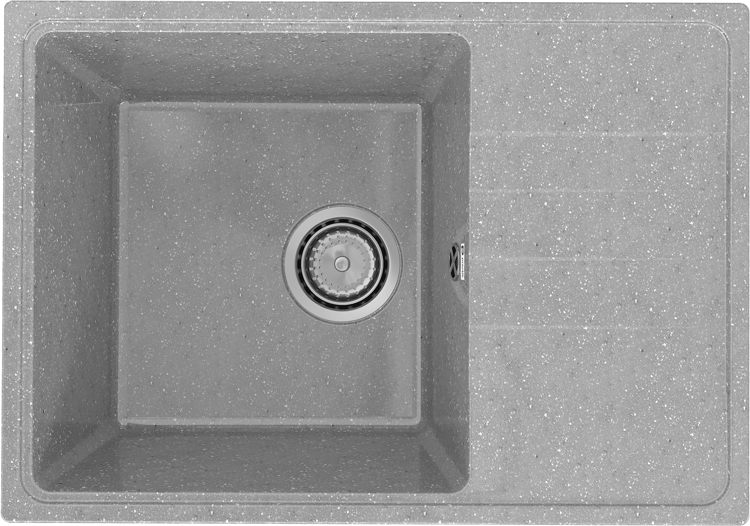 Мойка кухонная Practik PR-M 600-003 светло-серая