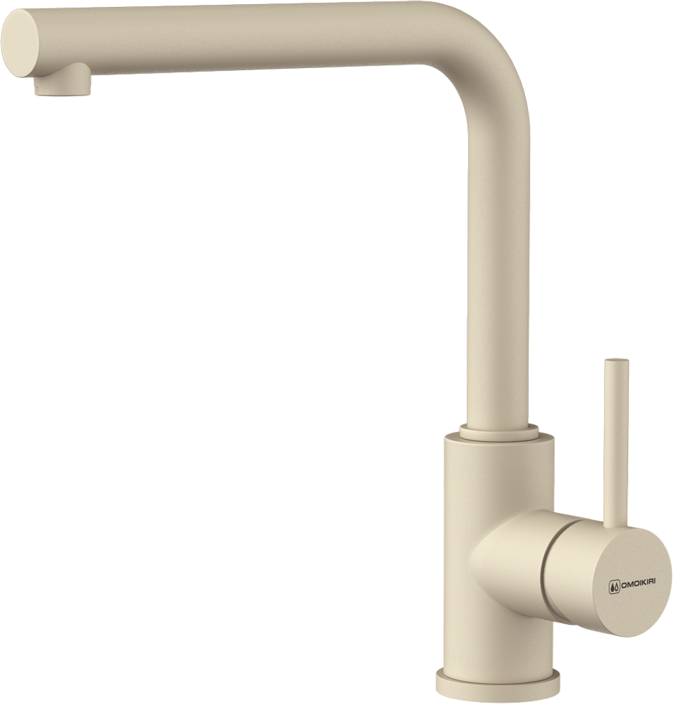 Смеситель для кухни Omoikiri Nakagawa P-BE ваниль
