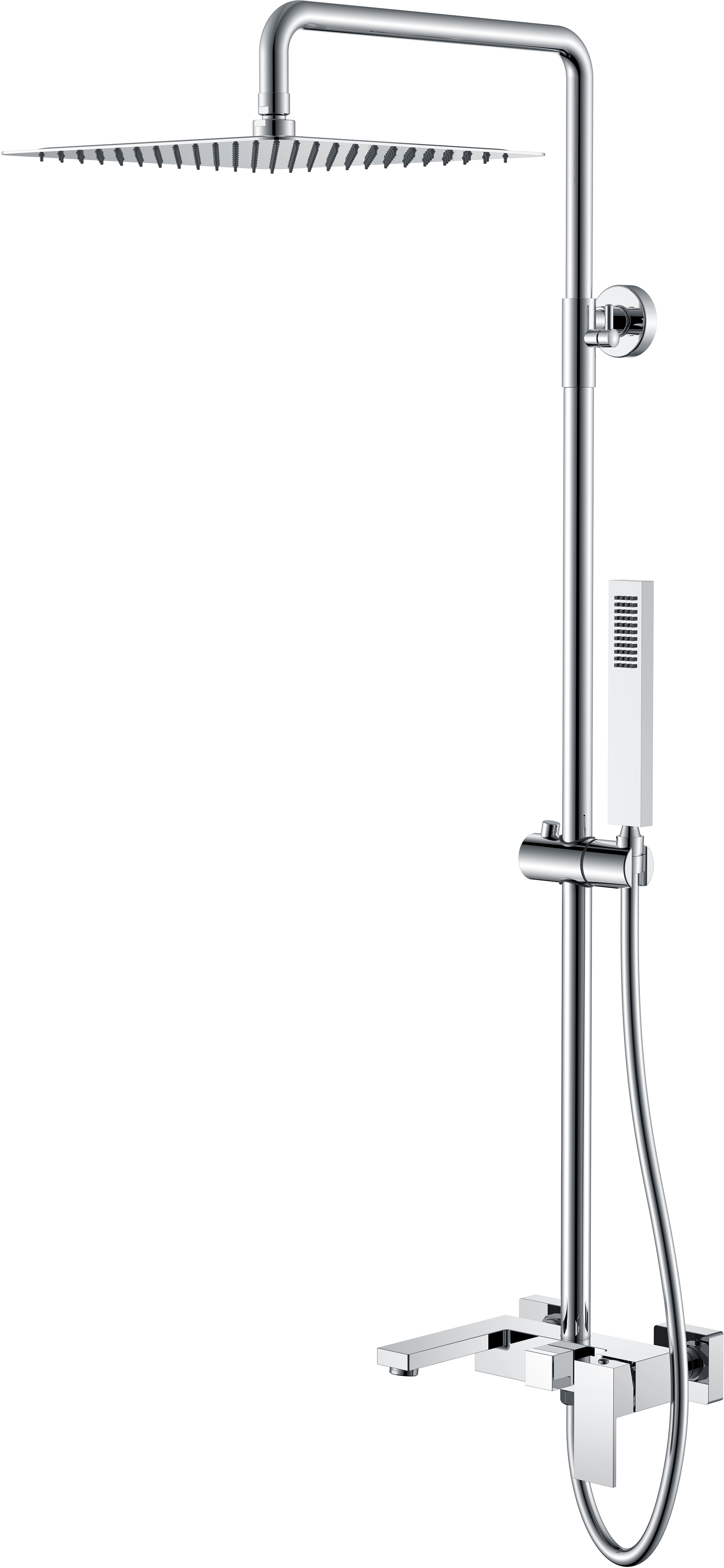 Душевая стойка Boheme Qubic 478-CR chrome