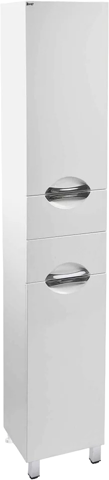 Шкаф-пенал для ванной Emmy Милли 40 R с бельевой корзиной