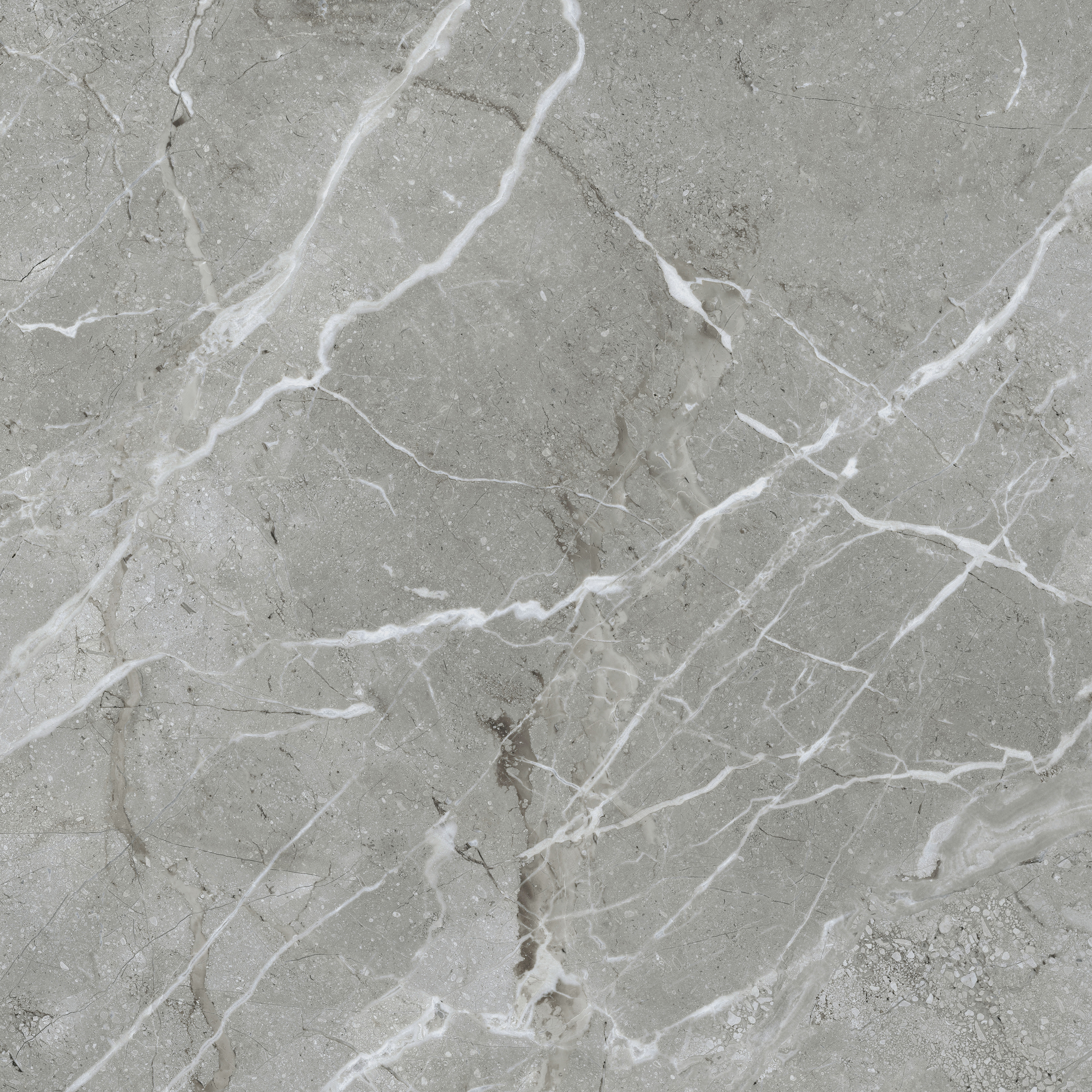 Керамогранит VitrA SilkMarble 60x60 бреча серый