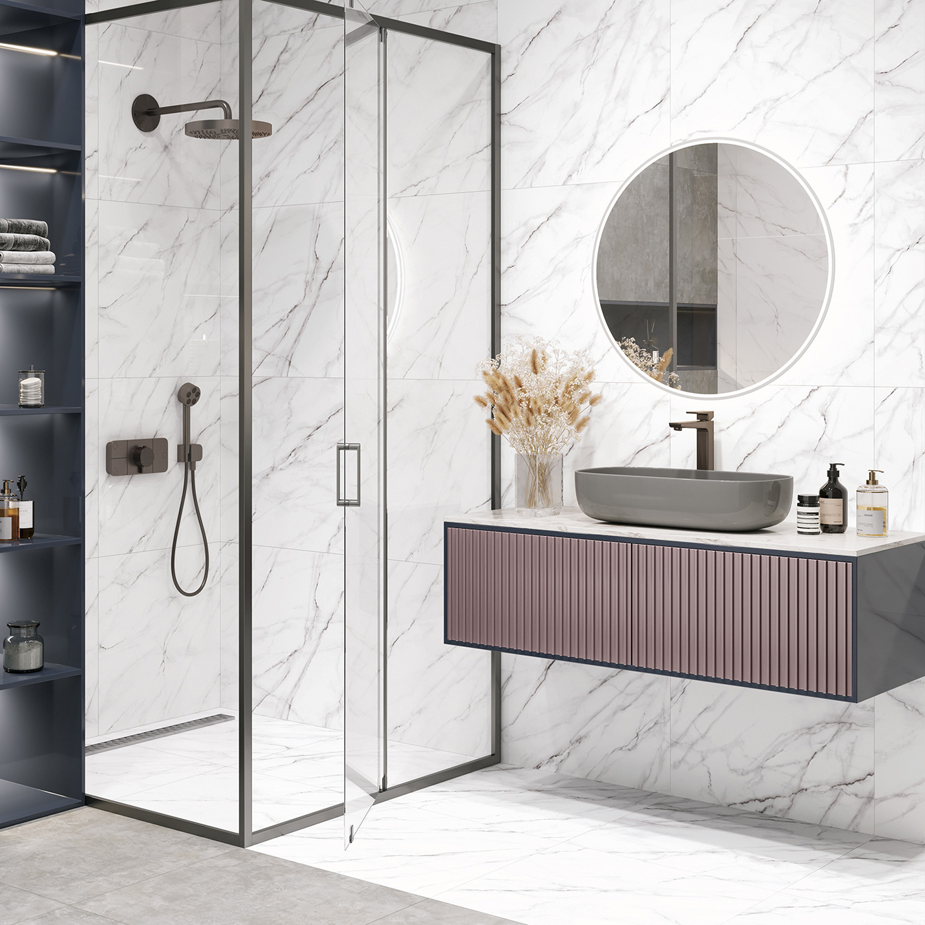 Коллекция плитки Alma Ceramica Neo Calacatta