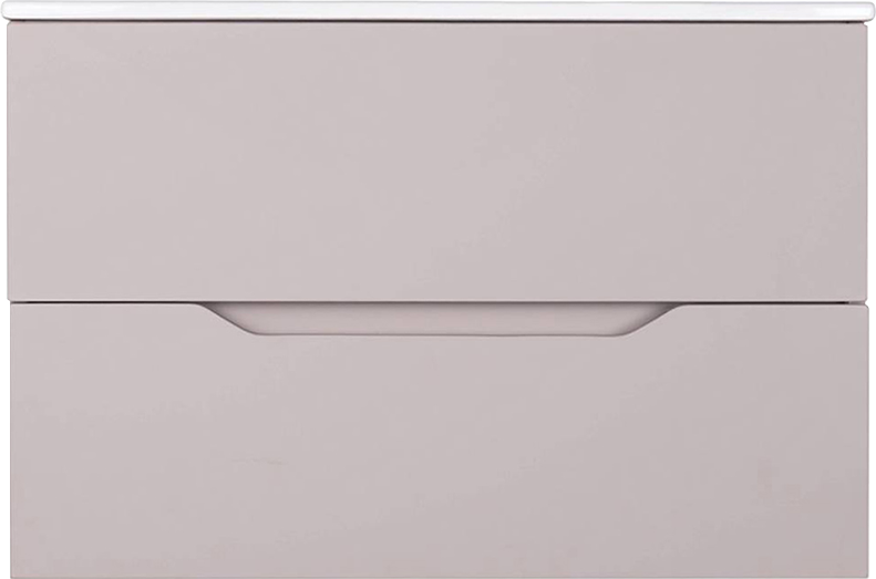 Тумба с раковиной Orange Line 80 латте матовый