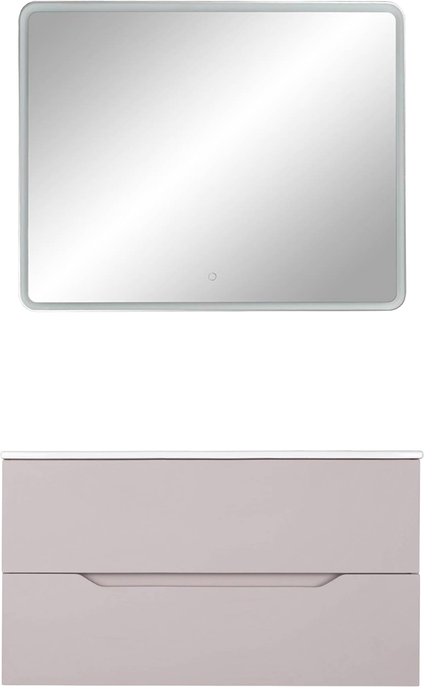 Мебель для ванной комнаты Orange Line 100 латте матовый