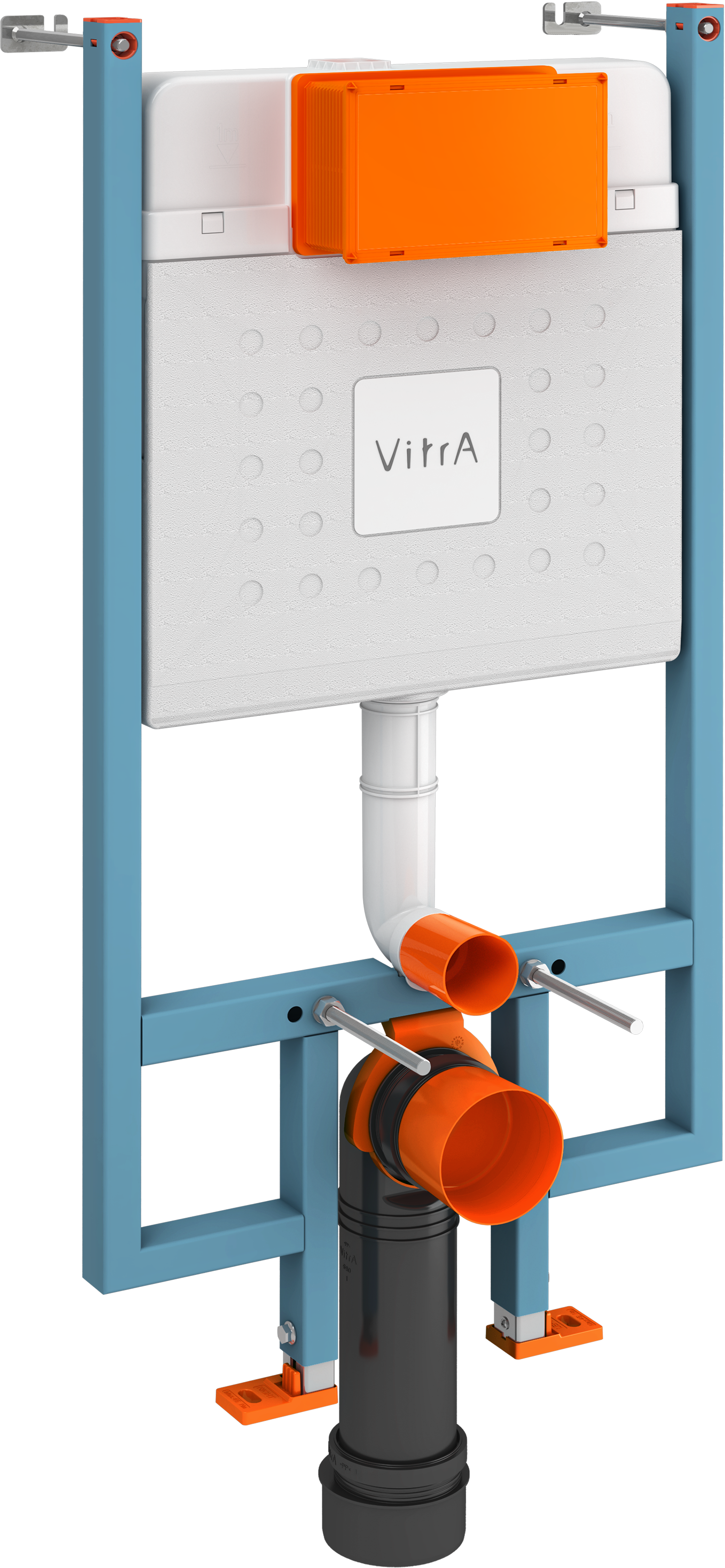 Инсталляция для унитаза VitrA V-Fix Core 738-5800-01 крепление к полу и стене