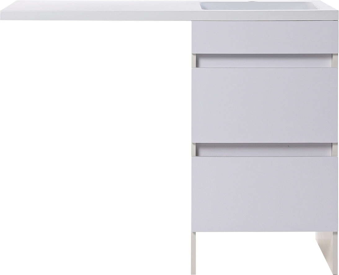 Тумба с раковиной Orange Sistema 110 R с ящиками, под стиральную машину