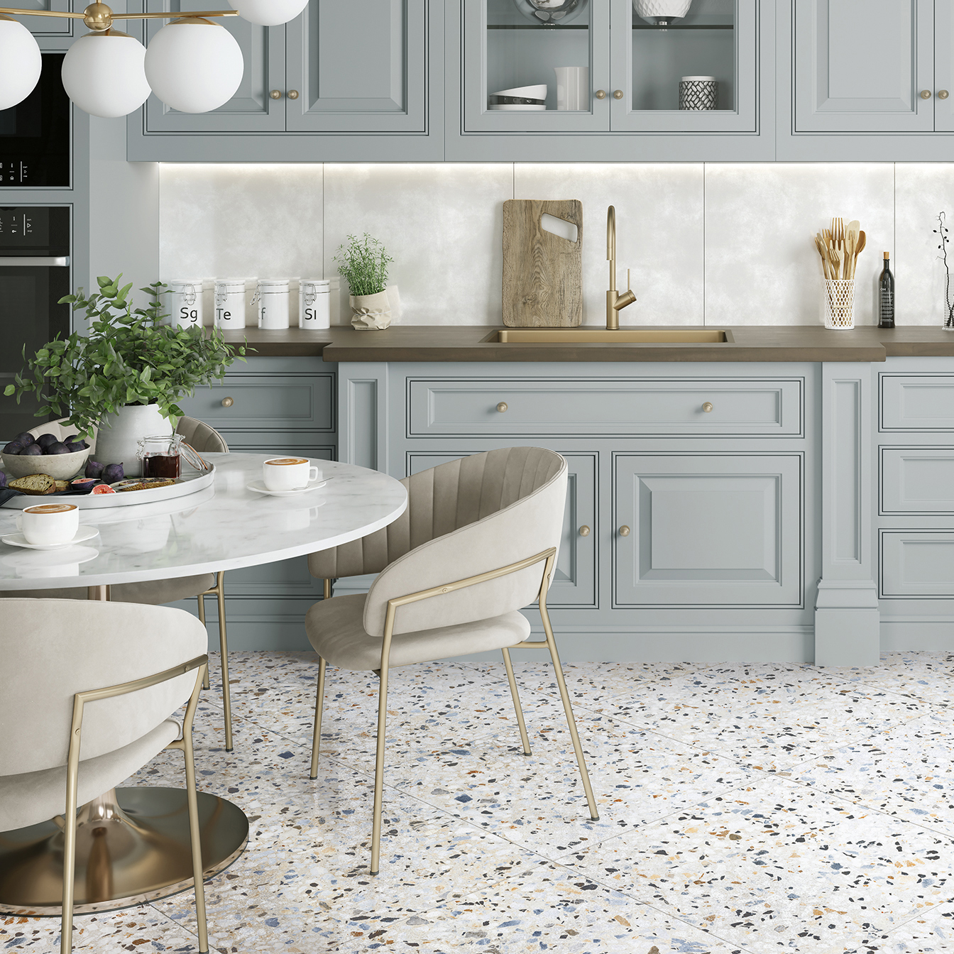 Коллекция плитки Alma Ceramica Terrazzo