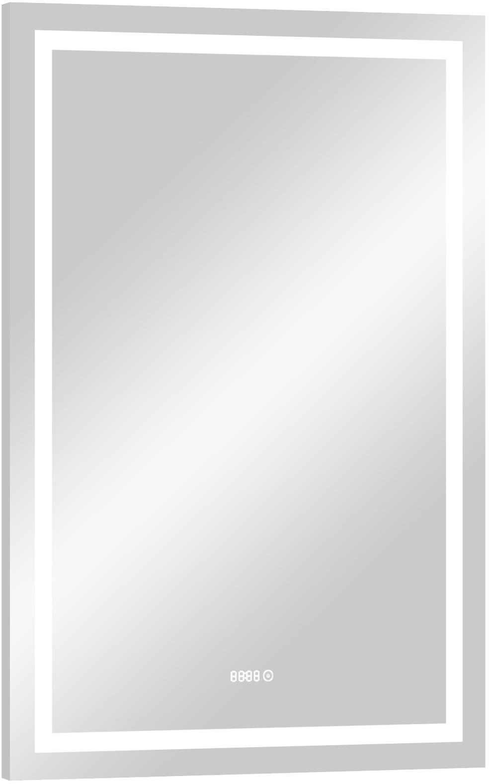 Зеркало CONTINENT Verte 60х80 с подсветкой