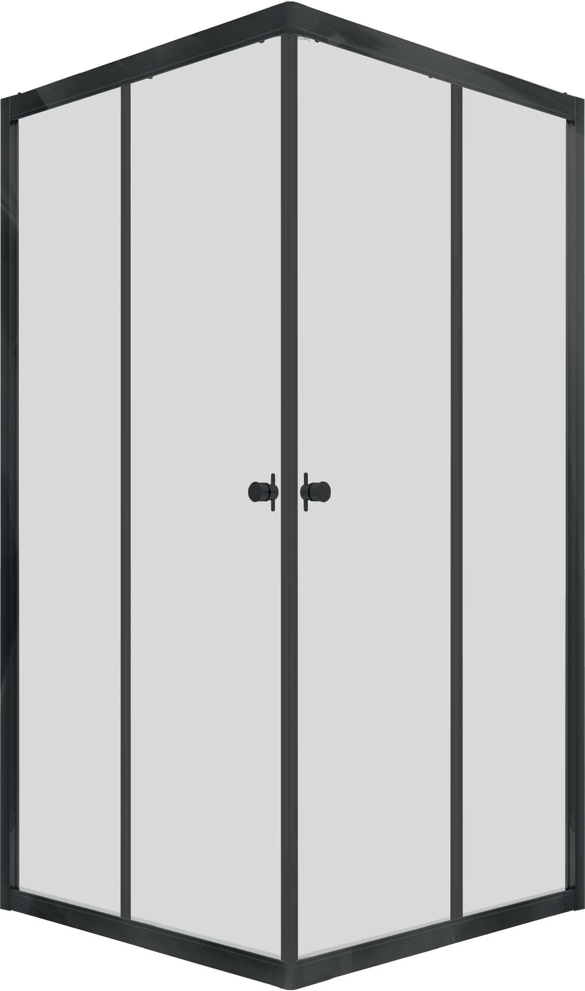 Душевой уголок Triton Вента Блэк Щ0000057857 80х80 см