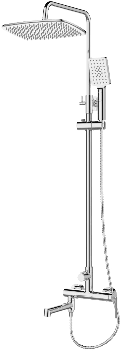 Душевая стойка BelBagno Acqua ACQUA-VSCM-CRM хром