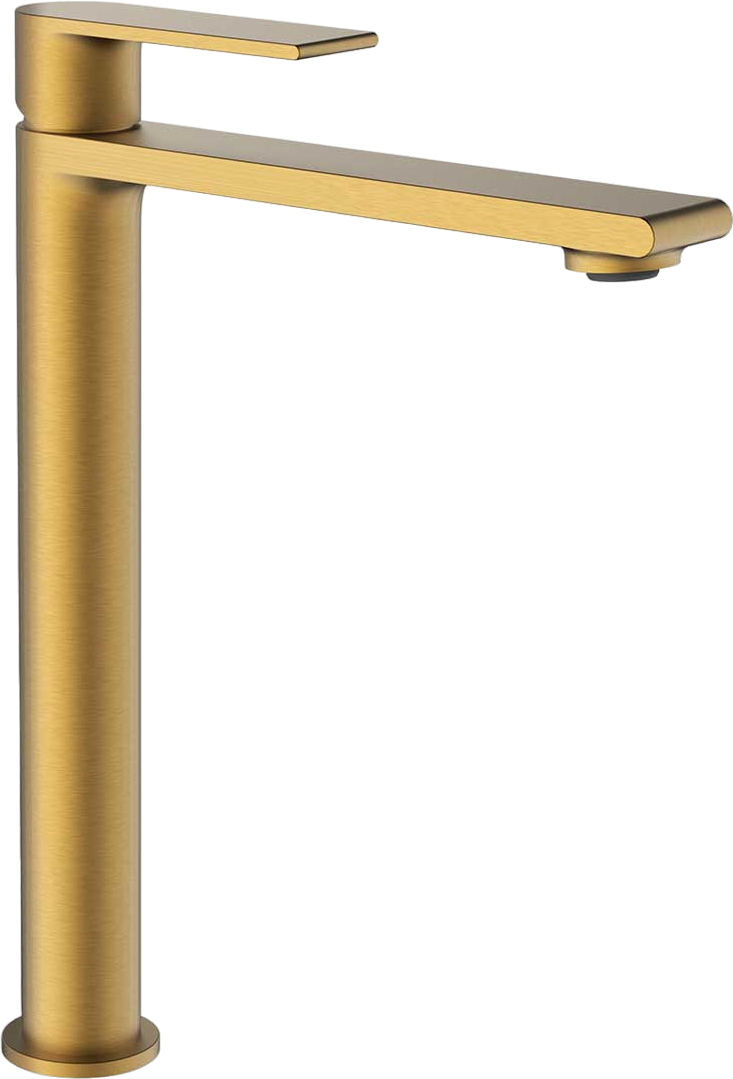 Смеситель для раковины Vincea Vogue VBF-1V2BG брашированное золото