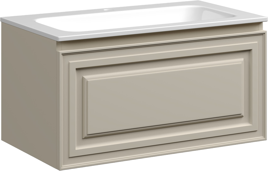 Тумба под раковину без столешницы Sancos Very 80 beige soft