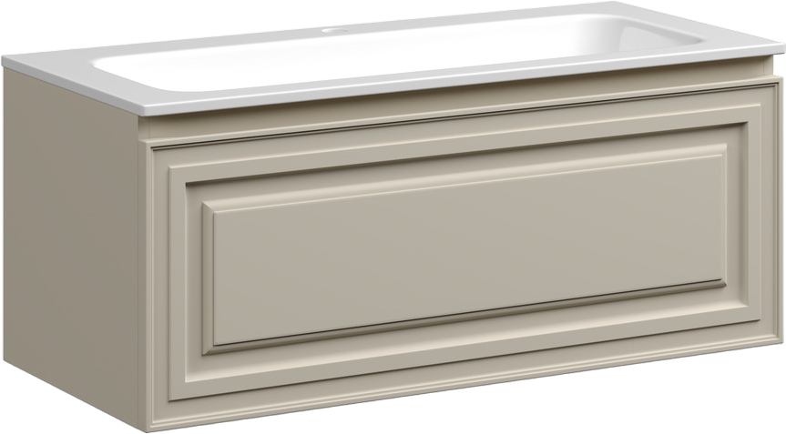 Тумба под раковину без столешницы Sancos Very 100 beige soft