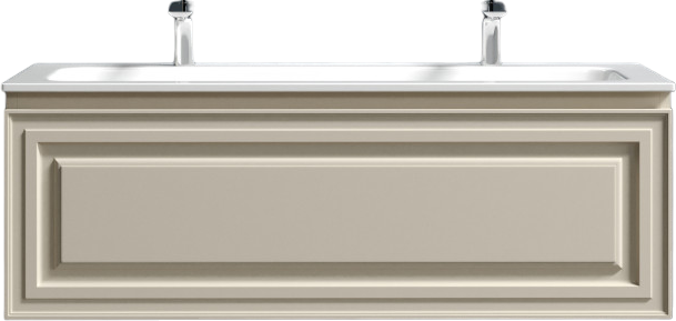 Тумба с раковиной Sancos Very 120 beige soft, раковина CN7016