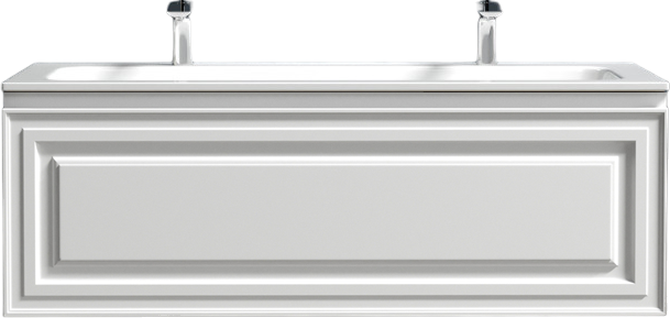 Тумба с раковиной Sancos Very 120 bianco, раковина CN7016