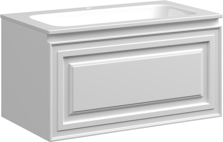 Тумба с раковиной Sancos Very 80 bianco