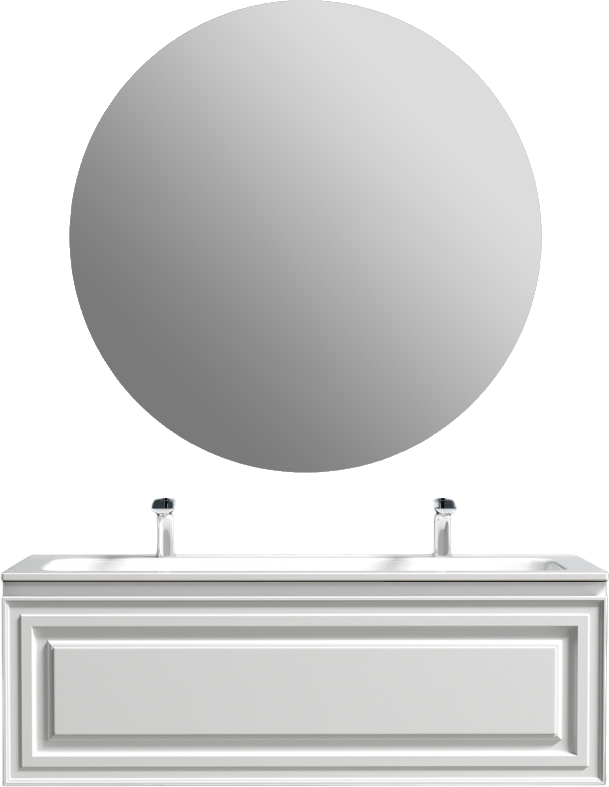 Мебель для ванной комнаты Sancos Very 120 bianco, раковина CN7016