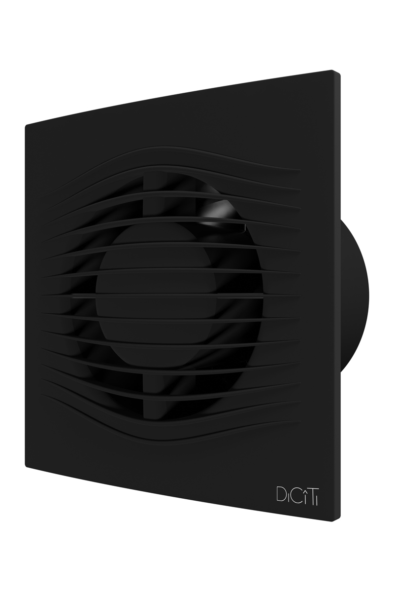 Вытяжной вентилятор Diciti Slim 4C matt black