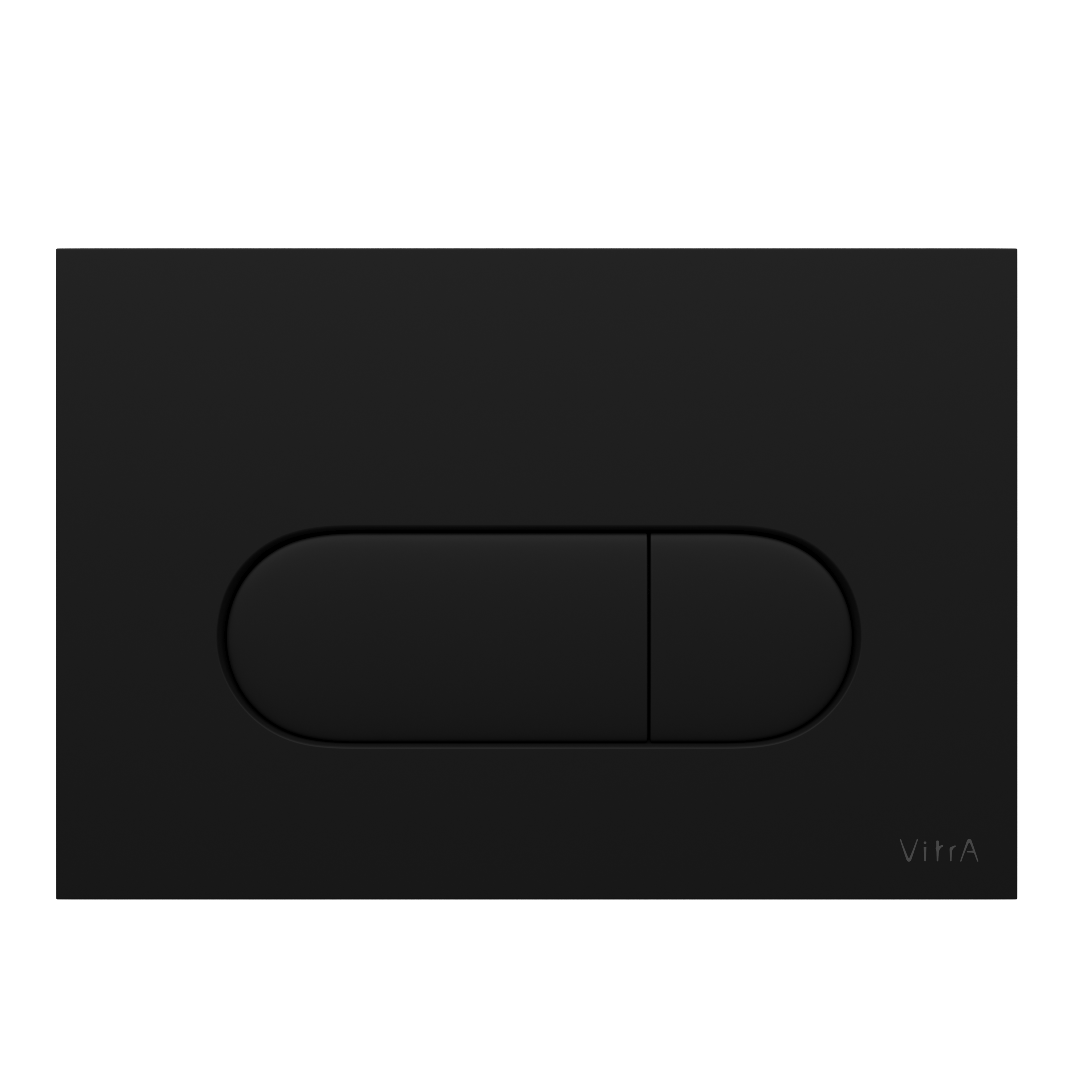 Кнопка смыва для унитаза VitrA Root Round 740-2211 пластик, цвет матовый черный